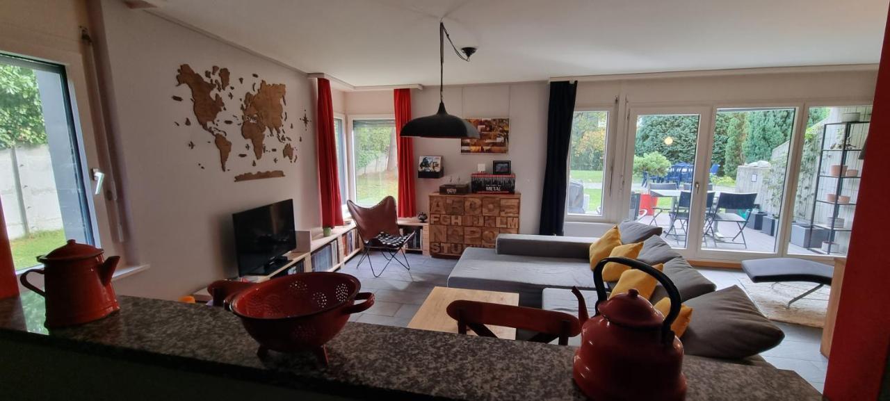 Appartement Avec Terrasse Sion Buitenkant foto
